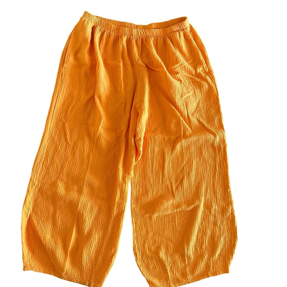 Bryn Walker Medina Cotton Gauze Balloon Lantern Pants